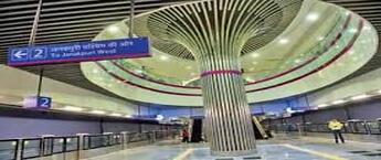 Terminal 1-IGI Airport metro station Metro Station Advertising in Delhi, Best Co Branding Rights metro Station Advertising Company for Branding